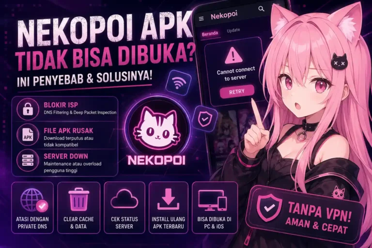 Kenapa APK Nekopoi Tidak Bisa Dibuka